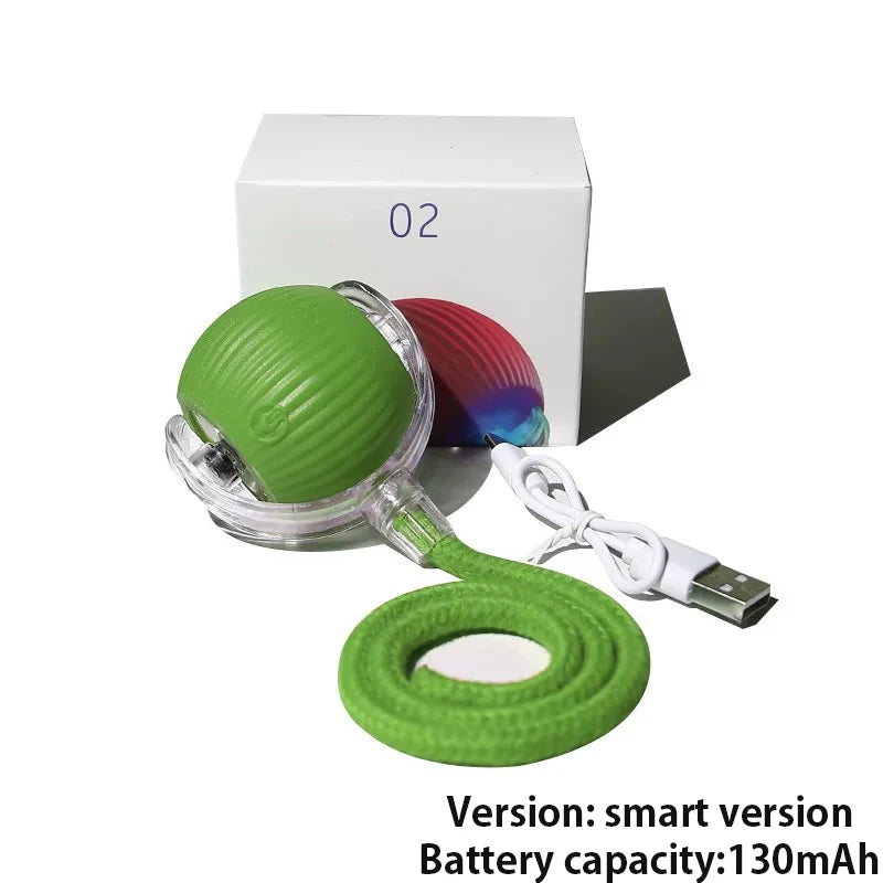 Intelligentes elektrisches Hundeball-Spielzeug, automatischer rollender Ball, wiederaufladbares interaktives Welpen-Trainingsspielzeug, intelligentes Bälle-Spielzeug für Hunde