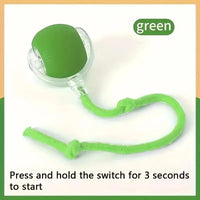 Wiederaufladbare Smart Pet Interaktive Automatische Rolling Ball Spielzeug Katzen Pet Produkte Neue Elektrische Hund Ball Spielzeug Simulierte Schwanz Für Katze