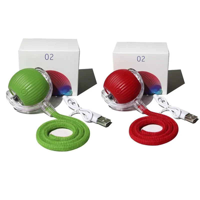 Intelligentes elektrisches Hundeball-Spielzeug, automatischer rollender Ball, wiederaufladbares interaktives Welpen-Trainingsspielzeug, intelligentes Bälle-Spielzeug für Hunde