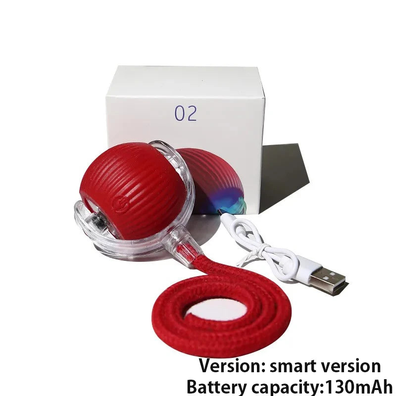 Intelligentes elektrisches Hundeball-Spielzeug, automatischer rollender Ball, wiederaufladbares interaktives Welpen-Trainingsspielzeug, intelligentes Bälle-Spielzeug für Hunde