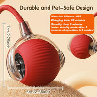 Intelligentes elektrisches Hundeball-Spielzeug, automatischer rollender Ball, wiederaufladbares interaktives Welpen-Trainingsspielzeug, intelligentes Bälle-Spielzeug für Hunde